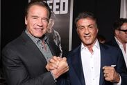 Arnold Schwarzenegger Sylvester Stallone feud