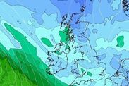cold weather forecast subzero freeze Britain weekend storm