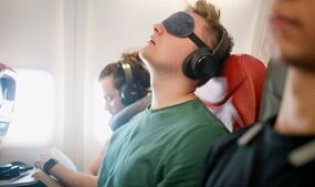 flight behaviour headphones warning