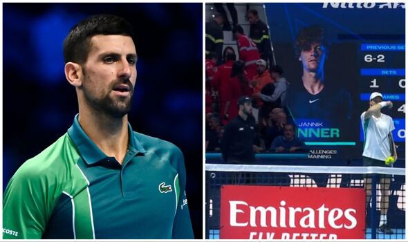 ATP Finals LIVE Novak Djokovic Nick Kyrgios tennis scores results highlights