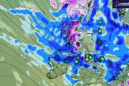 latest uk weather maps show when snow will arrive