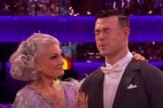 Strictly Come Dancing kai widdrington crying angela rippon eliminated