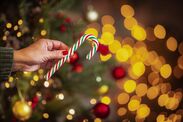 Christmas tree gummy bears diy craft