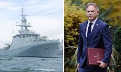 Grant Shapps Falkland islands warning Royal Navy