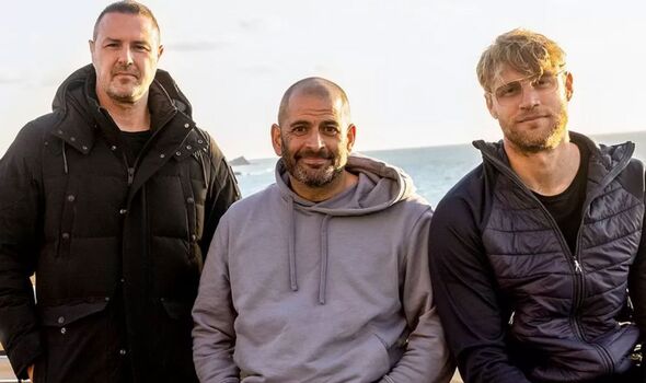Paddy McGuinness, Chris Harris and Freddie Flintoff hosted Top Gear